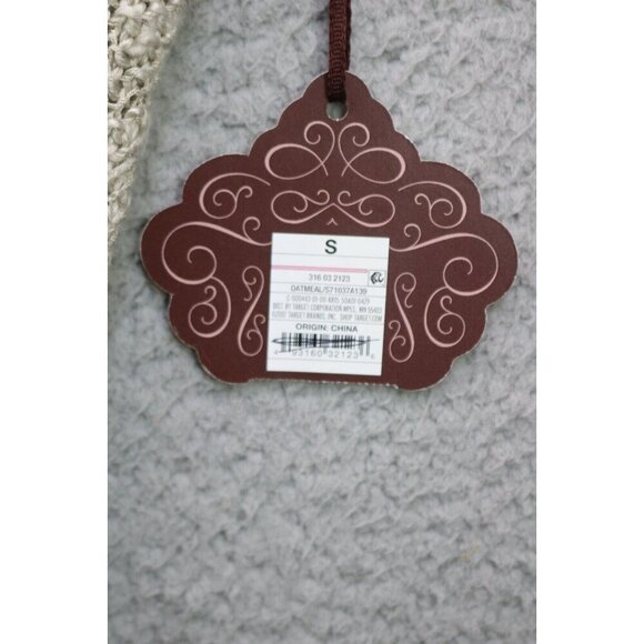 Knox Rose Open Knit Open Front Cardigan-Size Small-New with Tags-Oversized-BOHO - Picture 3 of 12